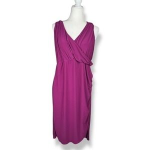 Swak Halter Dress Womens Size 3X Pink Cocktail Festival Party Made in USA NEW